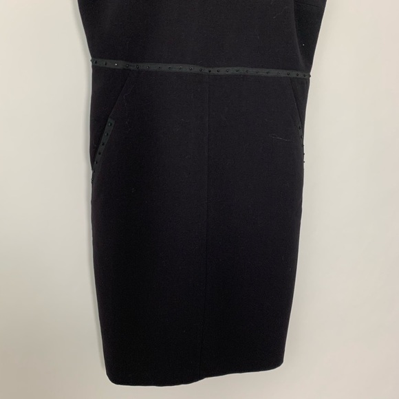 Karl Lagerfeld Black Studded Halter Dress 8 #4680 - Picture 4 of 8